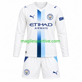 Completo Calcio Manchester City Bambino Divisa Terza 2026-2027 ML